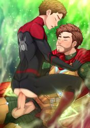 2boys gay male_only marvel marvel_comics muscles muscular muscular_male mysterio suiton