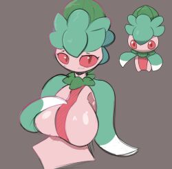 big_breasts fomantis pokemon pokemon_(species) sketch