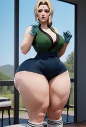 3d 3d_(artwork) ai_generated alternate_ass_size big_ass cg_art chubby_female hourglass_figure huge_ass mature_female milf mommy naruto naruto_(classic) naruto_(series) naruto_shippuden plump_ass thick_female thick_thighs thighs thunder_thighs thunderthighs tsunade wide_hips