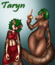 2024 anthro areola biped black_nose bottomwear breasts brown_body brown_eyes brown_hair character_name clawed_fingers clothed clothing danaume doll english_text eyebrows female front_view genitals hair hi_res holding_key holding_object key long_tail mammal model_sheet navel nipples nude pangolin pussy scales simple_background skirt solo standing tail text