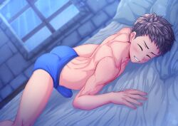 big_ass gay male_only masturbation muscles muscular muscular_male rex_(xenoblade) skinny suiton young