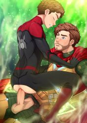 2boys gay male_only marvel marvel_comics muscles muscular muscular_male mysterio suiton