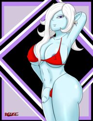 1girls alternate_version_available blaze_(artist) breasts cameltoe cleavage curvy dickgirl dragon_ball dragon_ball_xenoverse erect_nipples female futa_only futanari huge_areolae huge_ass huge_breasts intersex puffy_nipples thick_lips towa voluptuous wide_hips