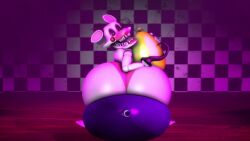 3d animated animatronic ass balloon balloon_fetish balloon_popping big_ass bouncing female five_nights_at_freddy's five_nights_at_freddy's_2 fnaf mangle_(fnaf) panties popping sound source_deleted tagme video