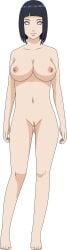1girls 1woman accurate_art_style big_breasts black_hair boruto:_naruto_next_generations completely_naked completely_naked_female completely_nude completely_nude_female female full_body hyuuga_hinata large_breasts lionprideart milf mother naked naked_female naruto naruto_(series) naruto_shippuden nude nude_female only_female pussy solo solo_female transparent_background
