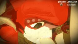 1boy 1girls 3d animated breath_of_the_wild fellatio female fish fish_girl furry innocentanimation interspecies licking link link_(breath_of_the_wild) male mipha monster_girl oral partial_male penis the_legend_of_zelda zora