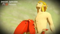 1boy 1girls 3d animated breath_of_the_wild fellatio female fish fish_girl furry innocentanimation interspecies link link_(breath_of_the_wild) male mipha monster_girl oral the_legend_of_zelda zora