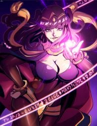 breasts female female_only fire_emblem fire_emblem_awakening looking_at_viewer nico_artooo nintendo solo tharja_(fire_emblem)