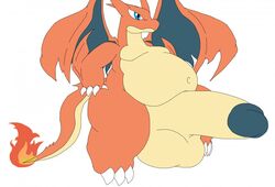 anthro balls belly big_balls big_belly big_penis charizard erection huge_balls huge_cock hyper hyper_penis male male_only mega_charizard mega_charizard_y mega_evolution nintendo overweight overweight_male penis pokémon_(species) pokemon pokemon_(species) rakashama video_games wide_hips