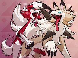 lycanroc from nintendo by blitzdrachin
