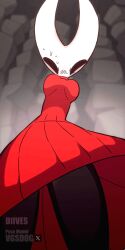 1girls 2d animated anthro anthro_female anthro_only anthro_solo armless bug digital_media_(artwork) diives female female_anthro female_focus female_only hollow_knight hollow_knight:_silksong hornet_(hollow_knight) irritated looking_at_viewer looking_down red_cloak solo solo_anthro solo_female solo_focus sweat sweatdrop tagme