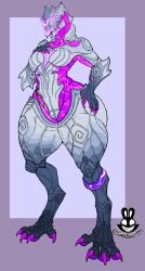 big_ass big_thighs christomwow fortnite fortnite:_battle_royale haylee_skye_(fortnite) massive_ass massive_thighs monster monster_girl storm_beast_(fortnite) thighs