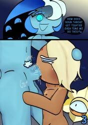 2025 2boys 99cookiepiss balls balls_deep ballsack big_penis blonde_hair blue_body blue_skin blush comic comic_page completely_nude completely_nude_male cookie_run cookie_run_kingdom deepthroat dialogue fellatio gagging gagging_on_penis hand_on_head hand_on_hip onomatopoeia oral oral_sex page_3 page_number penis pubic_hair pure_vanilla_cookie saliva saliva_bubble saliva_drip saliva_on_penis saliva_trail shadow_milk_cookie smiling smiling_at_partner spit_bubble throat_bulge throat_fuck tongue tongue_out tongue_out_blowjob wackymustdie yaoi