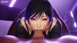 1boy 1girls 3d ajkj animated blowjob fellatio female male namco opennsfwsp oral oral_penetration oral_sex pixelcarnage reina_mishima sound squishsuccubus straight tagme tekken tekken_8 video