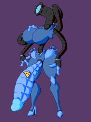 4_arms big_breasts female futa_only futanari maxtlat multiple_arms oc orginal_character robot robot_humanoid siphon-9 solo_female solo_futa