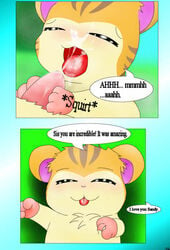 blowjob cum curby hamtaro_(series) penis sandy_(hamtaro) stan_(hamtaro) tagme