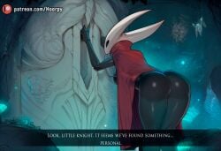 1anthro 1girls ai_assisted ai_generated anthro anthro_female anthro_only ass big_ass black_body black_eyes black_skin breasts cape caption captioned comic comic_page curvy curvy_female curvy_figure door english english_text fit fit_female half-dressed half_naked hollow_knight hollow_knight:_silksong hoorpy hornet_(hollow_knight) leaning leaning_forward looking_down mask masked masked_female medium_breasts nude nude_anthro nude_female open_eyes outdoors outside patreon patreon_logo patreon_url patreon_username red_cape solo solo_anthro solo_female solo_focus standing thick thick_ass thick_thighs uncensored voluptuous voluptuous_anthro voluptuous_female white_mask wide_hips