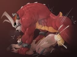 2025 abs anal anal_sex andrefil360 anthro anthro_dominating_human anthro_penetrating anthro_penetrating_human anthro_raping_human biceps big_dom_small_sub big_muscles big_pecs bodily_fluids bone bound bovid caprine caprine_demon collar colored cum cum_in_ass cum_inside cum_on_penis demon dominant dominant_anthro dominant_male duo english_text fangs forced fur genital_fluids genitals goat goat_demon grey_body grey_fur hi_res holding_partner hooves horn human human_on_anthro human_penetrated humanoid internal interspecies larger_anthro leash male male/male male_penetrated male_penetrating male_penetrating_male mammal muscular muscular_anthro muscular_male nipples nude nude_anthro nude_male pecs penetration penile penile_penetration penis penis_in_ass rape red_eyes satan satan_(tboi) sex sharp_teeth size_difference skull skull_head smaller_human smaller_male smaller_penetrated smile stomach_bulge submissive submissive_human tail teeth text the_binding_of_isaac_(series) wings