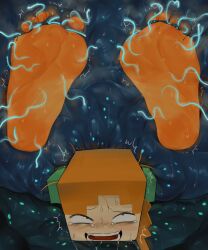 alex_(minecraft) barefeet barefoot encasement foot_fetish foot_focus minecraft musk musk_clouds nichearts salmobaliki stuck_in_object stuck_in_wall sweat sweating sweaty sweaty_feet tagme tendrils tentacle tickle_fetish tickle_torture tickling tickling_feet trapped trapped_in_wall wall