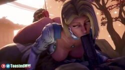 1boy 1girls 3d 69 animated blonde_hair blowjob emma_frost emma_frost_(marvel_rivals) fellatio light-skinned_female light_skin long_tongue marvel marvel_rivals moaning oral oral_sex shorter_than_30_seconds sound tagme toasted_microwave tongue venom_(marvel) venom_(marvel_rivals) video