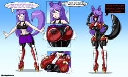 ass brainwashing breasts drone droneification eggman_empire eggman_logo female flashpoint_gear_(artist) flashpointgear huge_ass huge_breasts hypnosis identity_death mind_control sonic_(series) thick_lips thick_thighs transformation wide_hips