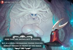 2anthro 2girls abs ai_assisted ai_generated anthro anthro_female anthro_only areola areolae black_body black_eyes blue_eyes breasts cape caption captioned comic comic_page curvy curvy_female curvy_figure english english_text fit fit_female half-dressed half_naked hollow_knight hollow_knight:_silksong hoorpy hornet_(hollow_knight) large_breasts mask masked masked_female mature_female medium_breasts muscular muscular_anthro muscular_female nipples noseless open_eyes outdoors outside patreon patreon_logo patreon_url patreon_username plant queen red_cape royalty seductive seductive_look sitting thick thick_ass thick_thighs tree uncensored voluptuous voluptuous_anthro voluptuous_female white_body white_hair white_lady_(hollow_knight) white_mask white_skin wide_hips