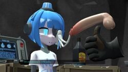 1_eye 3d artist_request cum cum_in_gun_barrel cum_in_pussy cum_inside dialogue disembodied_penis eye_fucking_(not_guro) female garry's_mod mini_sentry penis robot robot_girl robot_humanoid sentry-chan smile team_fortress_2 thumbs_up