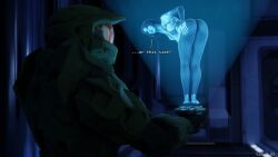 cortana from halo (game) by levius nsfw