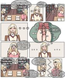 1futa books bookshelf female hidden_sex library tagme tingalinguy