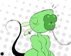 12_oz._mouse adult_swim aliasing anthro artist_logo artist_name blush blush_lines bodily_fluids bottom_heavy cartoon_network closed_eyes cum cum_string cum_string_offscreen curvy_figure digital_media_(artwork) ear_piercing ear_ring emanata eyelashes femboy fitzboi flash_emanata fur genital_fluids glistening glistening_lips green_body green_fur halftone halftone_background hi_res hyper hyper_lips lips logo male mammal mouse mouse_fitzgerald murid murine navel pattern_background piercing raised_tail ring_piercing rodent signature simple_background small_waist solo sweat sweatdrop tail text thatdawgmurray thick_lips whiskers wide_hips