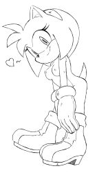amy rose from sega by randomguy999