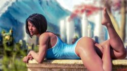 korra from avatar legends by kthulusfm (artist)