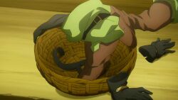 2girls animated anime_screenshot blonde_hair bouncing_breasts breasts cameltoe elf goblin_slayer goblin_slayer! green_eyes green_hair high_elf_archer_(goblin_slayer!) highres long_hair multiple_girls nipples nude_filter pointy_ears priestess_(goblin_slayer!) sound tagme third-party_edit video