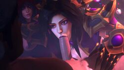 3d ambrosine92 animated diablo diablo_3 erection fellatio female heroes_of_the_storm li-ming male no_sound oral penis source_filmmaker straight valla_(diablo) video