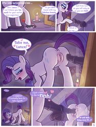 2017 anus ass blush comic dialogue dildo english_text equine equine_dildo female friendship_is_magic horn inside mammal masturbation my_little_pony page_5 penetration pussy pussy_juice rarity_(mlp) sex_toy straight_hair syoee_b text unicorn vaginal_masturbation vaginal_penetration