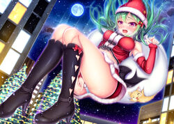 cameltoe christmas hiro_(725611) masturbation neko pantsu