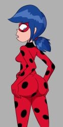 1girls ass ass_focus bodysuit female female_only heroine hourglass_figure hourglass_figured_female ladybug_(character) miraculous_ladybug png sb99 tagme tight_clothing tight_fit wide_hips