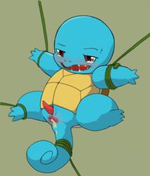 anal ass blue_skin blush cum cum_inside digital_media_(artwork) feral luckypupa male nintendo open_mouth pokémon_(species) pokemon pokemon_(species) reptile scalie shell simple_background squirtle tentacle turtle video_games
