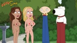 background_character brian_griffin edit family_guy futusimp nude_female stewie_griffin unnamed_character