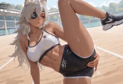 2026 ai_generated animal_ears fur ghislaine_dedoldia long_hair onna_exe sexy