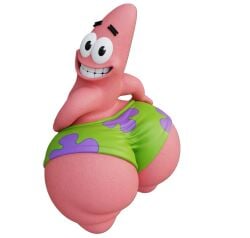 easyings100 patrick_star patrick spongebob_squarepants ass big_ass big_butt big_balls balls looking_at_viewer character character_request request requested original original_character 2026 image edit edited tagme sex solo pants pink pink_body pink_skin body skin