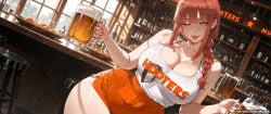 1girl 1girls ai_assisted ai_generated ass ass_focus back backless_dress backless_outfit bangs bare_shoulders big_ass big_breasts braid breasts chainsaw_man curvaceous curvy curvy_female curvy_figure dress drinking_glass female female_only formal from_behind halter_dress huge_ass large_breasts light-skinned_female looking_at_viewer looking_back makima_(chainsaw_man) mature_female milf miyuai night plump sideboob sidelocks smile solo thick thick_ass thick_butt thick_hips thick_legs thick_thighs thighs voluptuous voluptuous_female wide_hips wide_thighs yellow_eyes