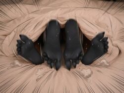ai-created ai_art ai_generated feet_focus mal0 malo obscured_face obscured_penetration obscured_sex scp-1471 scp-1471-a scp_foundation under_blanket