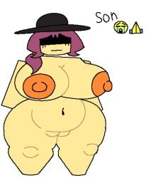 1girl 1girls 2d 2d_(artwork) 2d_artwork artstyle_imitation barefoot belly belly_button big_boobs big_breasts big_thighs blocky_body boobs breasts breasts_out chubby chubby_female completely_nude completely_nude_female digital_drawing_(artwork) digital_media_(artwork) expressionless eyelashes faceless female female_focus female_only ferman forsaken_(roblox) full_body funny funny_face hair hat jane_doe_(forsaken) jane_doe_(roblox) joke naked naked_female nipples nude nude_female pussy roblox roblox_game robloxian solo solo_female stomach superiorfox_(style) superiorfox_style thick thick_thighs thighs tits vagina voluptuous voluptuous_female yellow_body yellow_skin