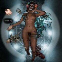 2024 3d dbd dead_by_daylight ketsu3d pubic_hair thalita_lyra