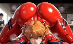 2d asuka_langley_sohryu blue_eyes bodysuit breasts cameltoe clothing female female_only hair_ornament highres impossible_clothes light-skinned_female light_skin multicolored multicolored_bodysuit multicolored_clothes neon_genesis_evangelion nipple_bulge orange_hair pale-skinned_female pale_skin pilot_suit plugsuit pussy pussy_outline red_bodysuit skin_tight solo twintails huge_ass aged_up ai_generated truegoon ginger erect_nipples skindentation 1girls ass butt boobs tits thighs big_thighs clothes fully_clothed clothed_female female_focus curvy curvy_figure curvy_female curvy_body curvy_thighs curvy_hips voluptuous voluptuous_female voluptuous_body no_bra no_panties interface_headset interface_headset_(evangelion) bimbo bimbo_body thick_thighs large_ass large_butt looking_at_viewer latex latex_clothing latex_gloves latex_suit latex_bodysuit latex_skinsuit 2026 anime anime_style anime_girl anime_character high_resolution high_quality hi_res uncensored