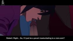 animated arkihamatnight blowjob cum dispatch_(game) fellatio ferdafs invisigal movie_theater public qpafterhoursch robert_robertson tagme video
