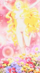 eve_(shuumatsu_no_valkyrie) eve_(bible) record_of_ragnarok shuumatsu_no_valkyrie nude nude_edit ai_generated edit edited nude_female completely_nude completely_nude_female female female_only solo solo_female breasts nipples vagina pussy vulva