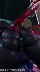 2026 3d 3d_(artwork) 3d_animation 3d_model 3d_render animated artist_logo artist_upload black_body blender blender_(software) blue_eyes blue_pussy club cybertronian kazutoyoartz looking_at_viewer music nightclub robot robot_girl sound soundwave tagme transformers twerking video windblade