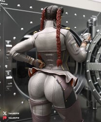 3d apex_legends big_breasts breasts diamond fully_clothed loba_(apex_legends) tagme tekonsfw